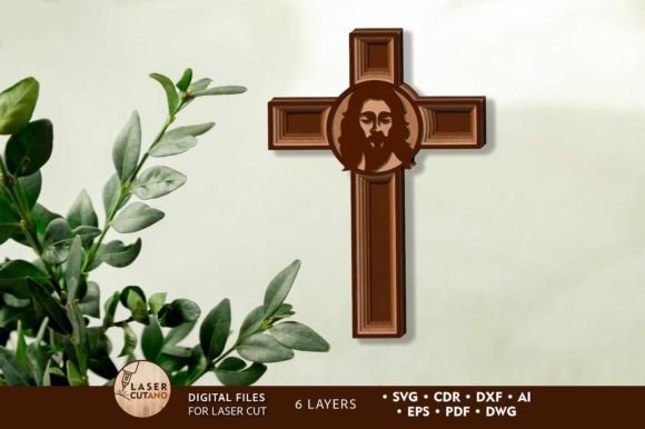 Christian Cross Multilayer Home Decor: A Modern Heirloom