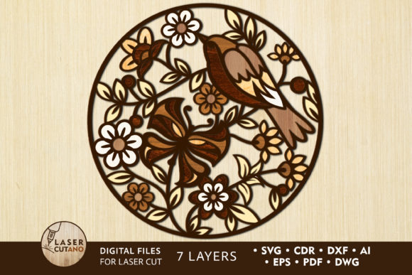 Multilayer Cut File FLOWERS: Elevate Your Craft Projects